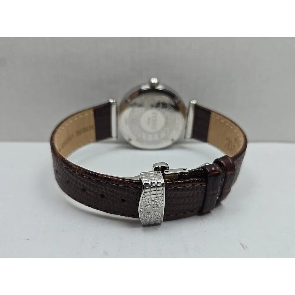 Ferre Milano 1L096 Swiss Made Womens Quartz Crystal Bezel Watch New Battery